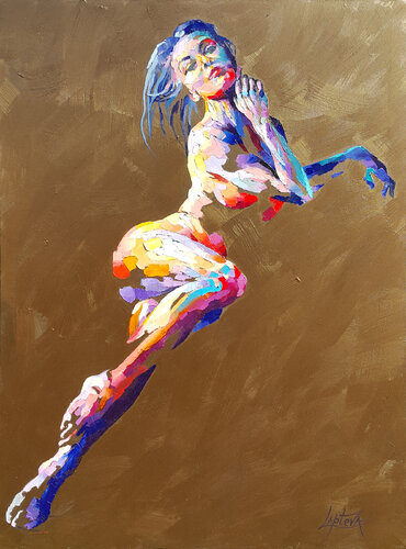 Bright desire di Viktoria Lapteva, Pittura in vendita su Singulart