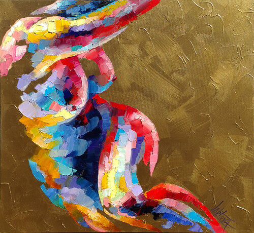 Magic of movement by Viktoria Lapteva, Painting for Sale on Singulart