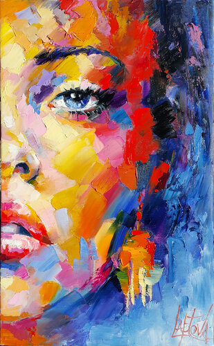 Women's secret von Viktoria Lapteva, Malerei kaufen auf Singulart