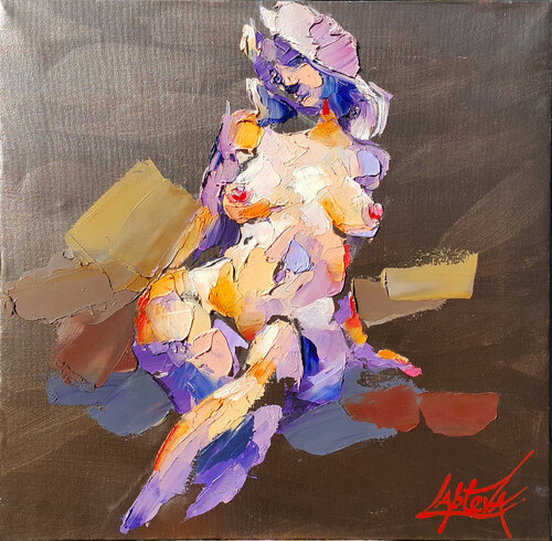 Women's grace van Viktoria Lapteva, Schilderij te koop op Singulart