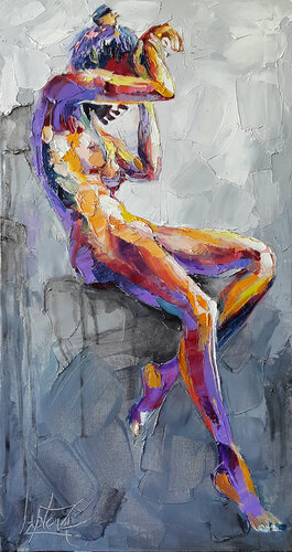 Rays of the morning sun di Viktoria Lapteva, Pittura in vendita su Singulart