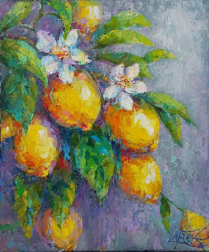 Lemons von Viktoria Lapteva, Malerei kaufen auf Singulart