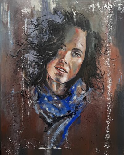 Black beauty van marije hendrickx, Schilderij te koop op Singulart