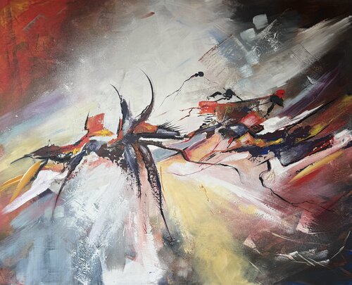 surreal insects van marije hendrickx, Schilderij te koop op Singulart