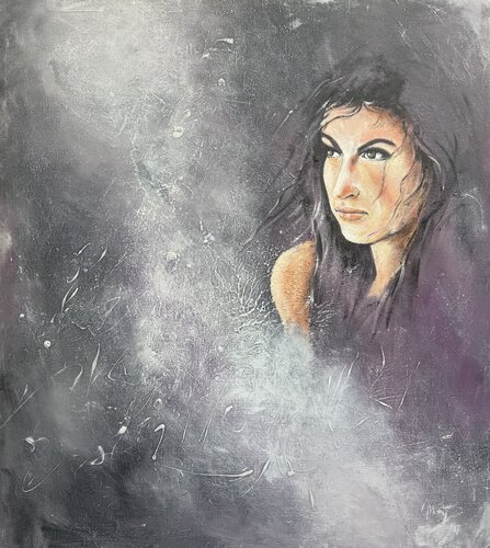 Enveloped in mystery van marije hendrickx, Schilderij te koop op Singulart