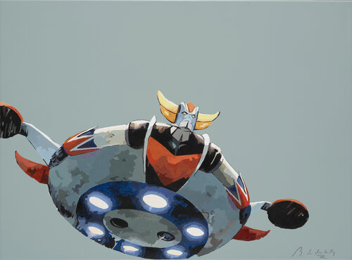 Back my childhood van baudouin de Lambilly, Schilderij te koop op Singulart