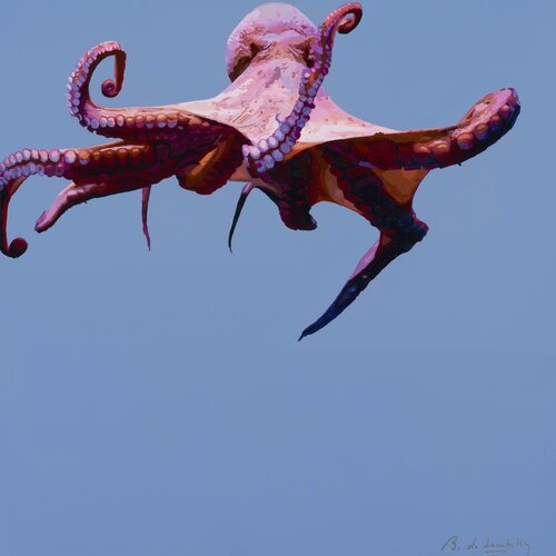 Tourbillon aquatique by baudouin de Lambilly, Painting for Sale on Singulart