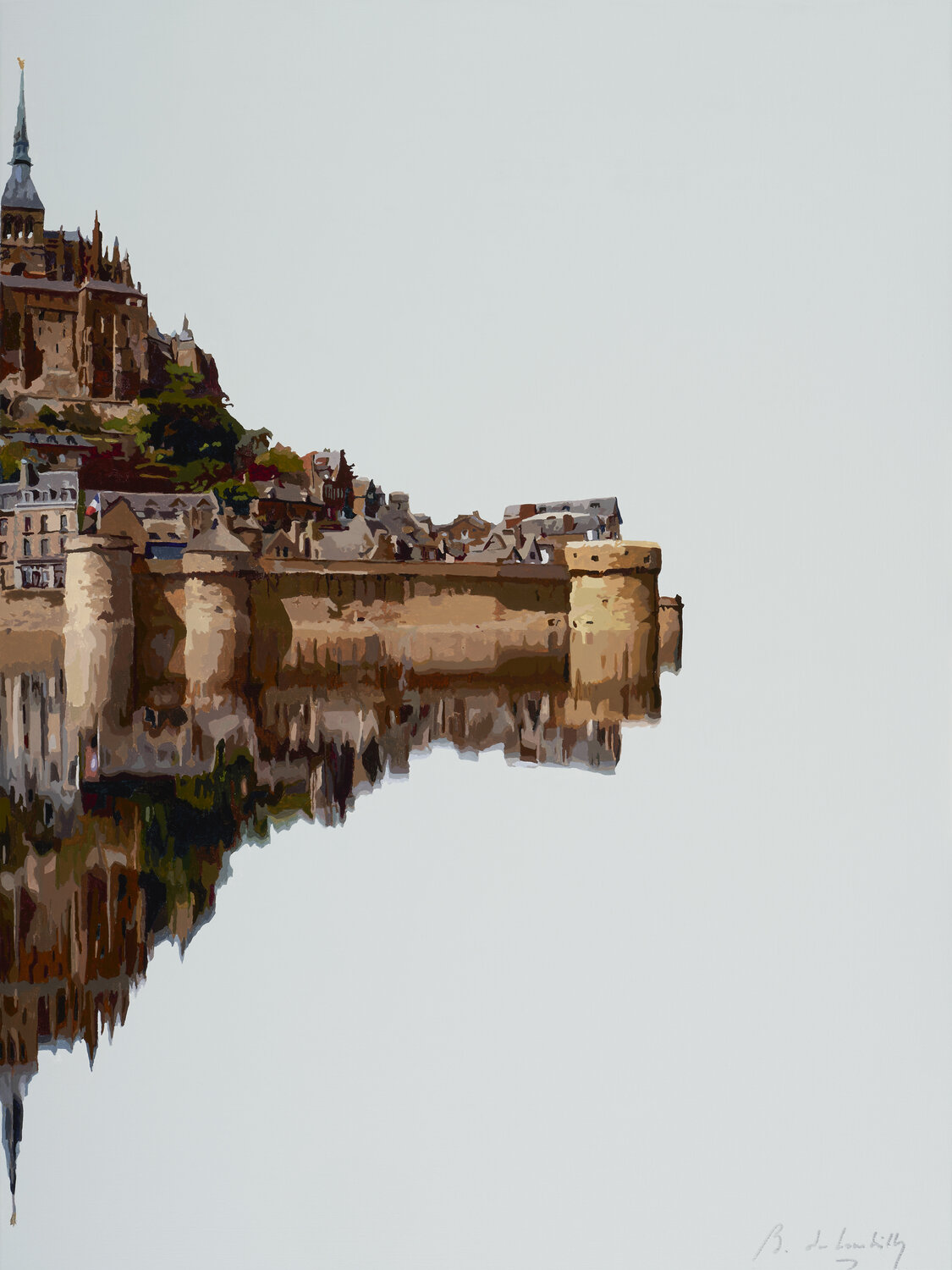 Reflet éphémère du Mont baudouin de Lambilly Originalgemälde zu verkaufen