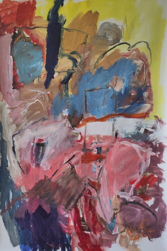 How Happy One Can Be van Marjolein Petersen, Schilderij te koop op Singulart