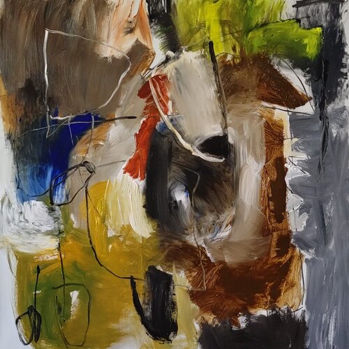 Abstract by Marjolein Petersen, Painting for Sale on Singulart