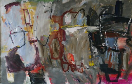 Abstract van Marjolein Petersen, Schilderij te koop op Singulart