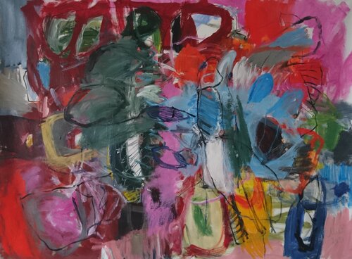 Abstract van Marjolein Petersen, Schilderij te koop op Singulart