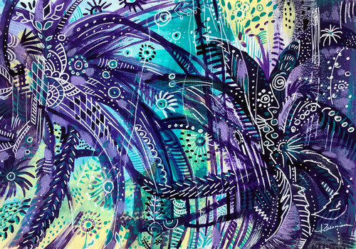 Yucca Inspired 02 di Francesca Tesoriere, Pittura in vendita su Singulart