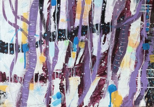 Aereal roots (radici aeree) series #2 di Francesca Tesoriere, Pittura in vendita su Singulart