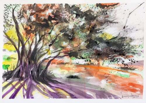 studio (2025 Winsor&Newton online competition entry) #2 by Francesca Tesoriere, Drawing for Sale on Singulart