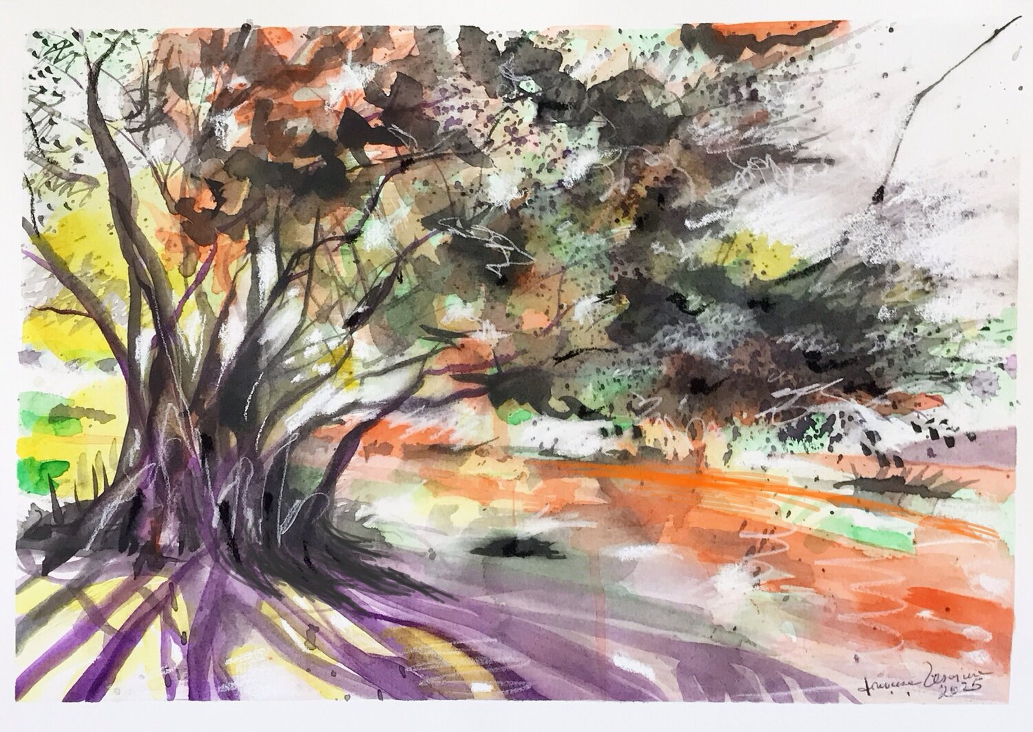 studio (2025 Winsor&Newton online competition entry) #2 Francesca Tesoriere Drawing for sale