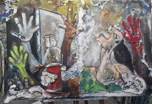 Alienazione von Davide Susca Susca, Malerei kaufen auf Singulart