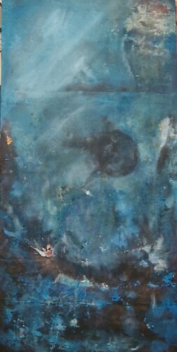 Abyss 2 (les dents de la mer) von Davide Susca Susca, Malerei kaufen auf Singulart