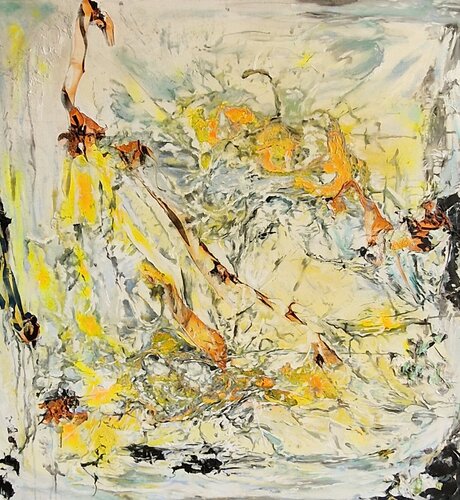 Rays of lights van Davide Susca Susca, Schilderij te koop op Singulart