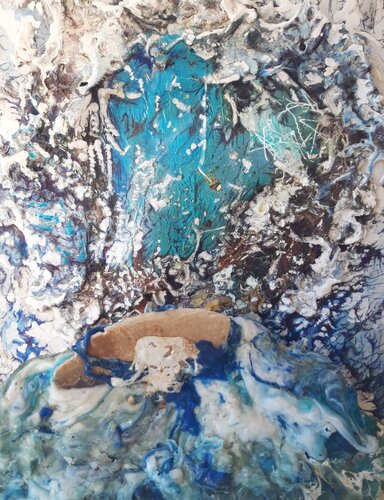 Voyage dans le subconscient van Davide Susca Susca, Schilderij te koop op Singulart
