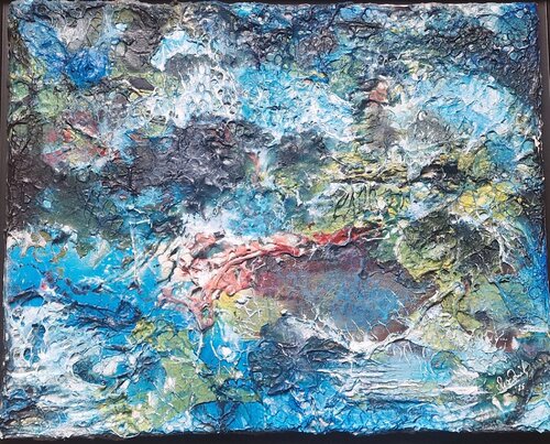 Cry of a krill van Davide Susca Susca, Schilderij te koop op Singulart