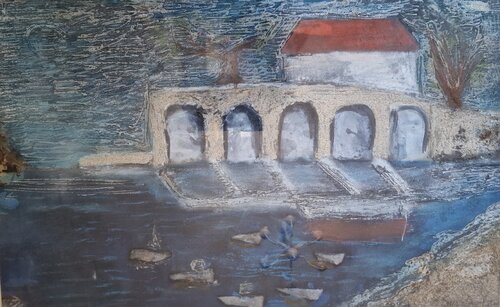 La mer di Davide Susca Susca, Pittura in vendita su Singulart