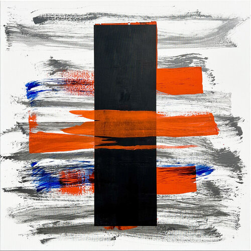 Géométrique / Gestuel n° 042 van Vincent Lecocq, Schilderij te koop op Singulart