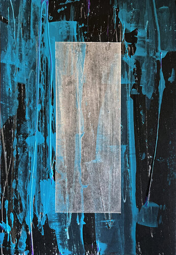 Géométrique / Gestuel n° 100 van VINCENT, Schilderij te koop op Singulart