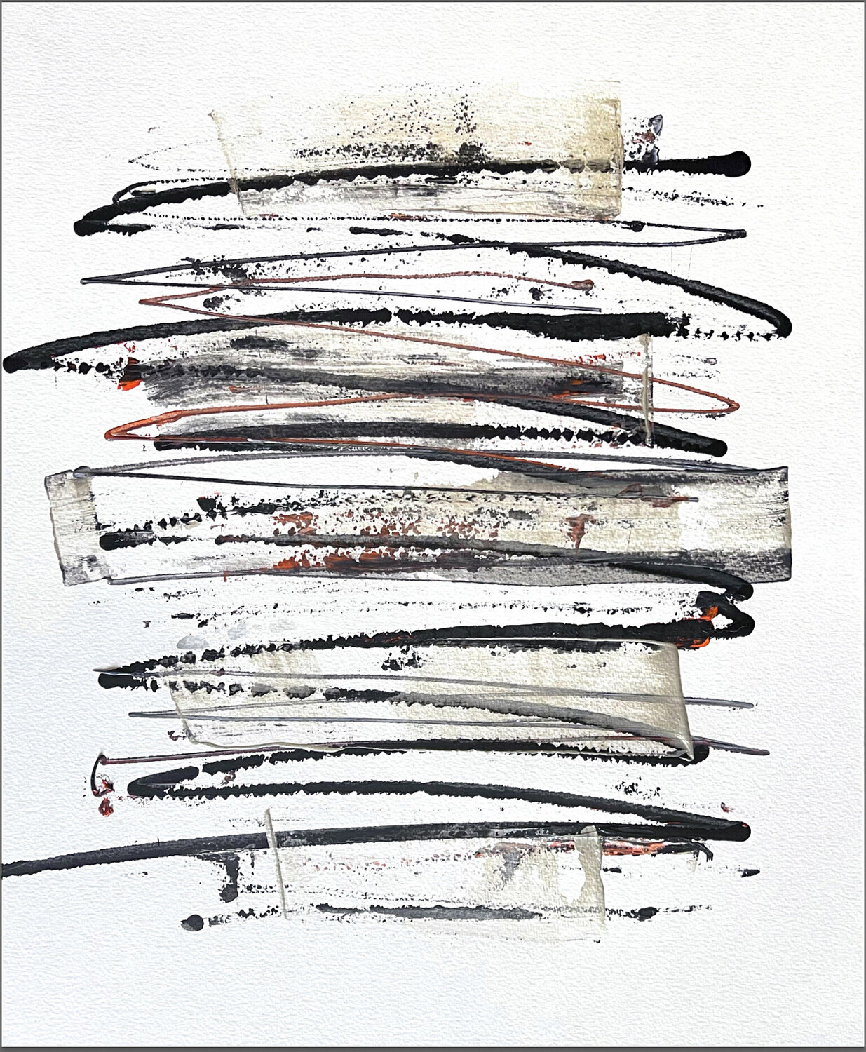 Empreintes du Tao n° 411 VINCENT Original painting for sale