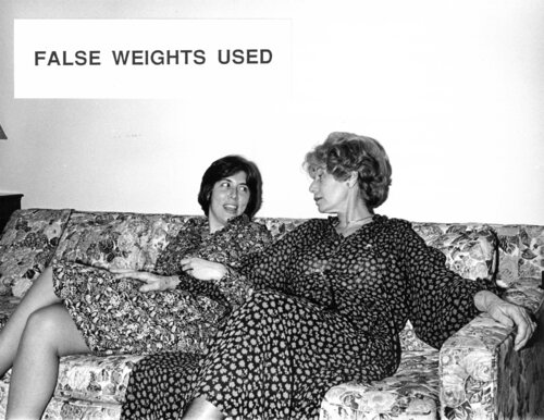 False Weights Used - The Libel Project de Diana Mara Henry, Fotografía a la venta en Singulart