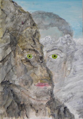 L'alpinista de Georges Maestroni, Pintura a la venta en Singulart