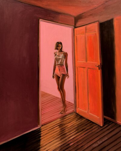 Decide van Nico Birk, Schilderij te koop op Singulart