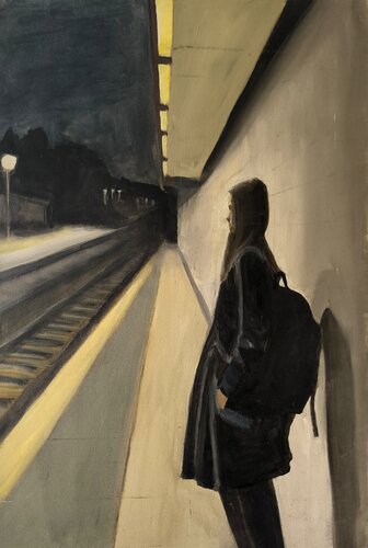 Coat by Nico Birk, Painting for Sale on Singulart