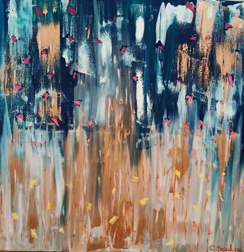 Sospesi nel flusso by Chiara Scala, Painting for Sale on Singulart