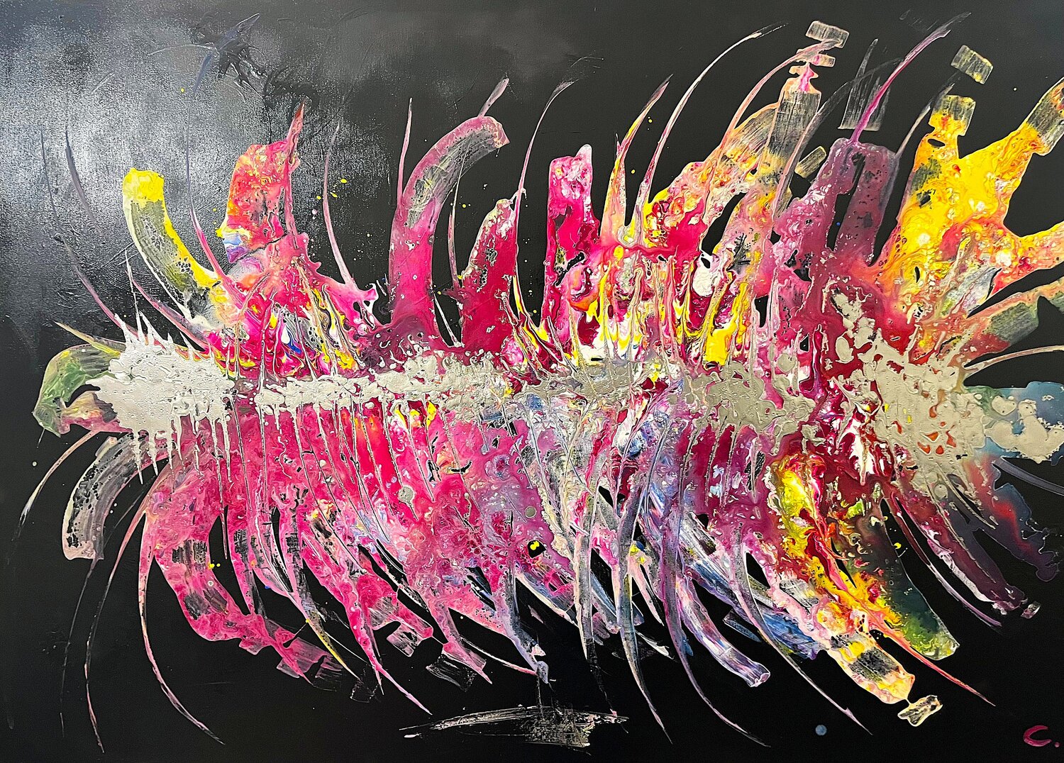 Andromeda Chiara Scala Original painting for sale