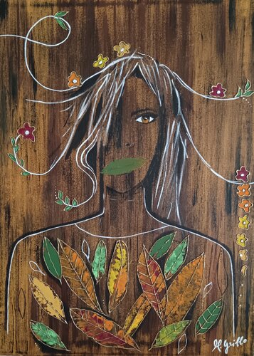Madre Terra di Maria Grillo, Pittura in vendita su Singulart