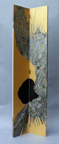 Folding time and space #2 de Pierre leichner, Pintura a la venta en Singulart