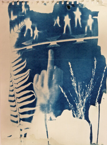F... Off -Immigration series #5 de Pierre leichner, Impresión a la venta en Singulart