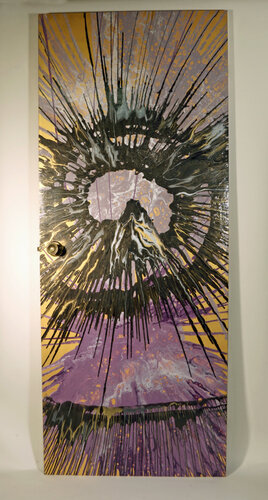 Falling in – Gravitational door #6 by Pierre leichner, Painting for Sale on Singulart