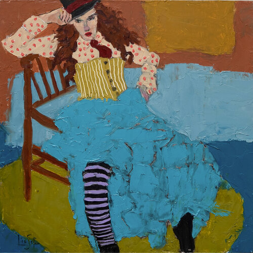 Clowning Around IX by Lisa Sofia, Painting for Sale on Singulart