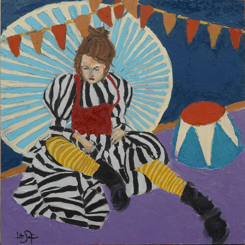 Clowning Around XX by Lisa Sofia, Painting for Sale on Singulart