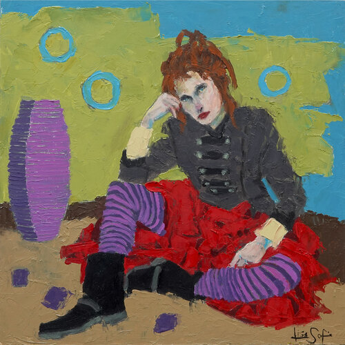 Clowning Around X by Lisa Sofia, Painting for Sale on Singulart