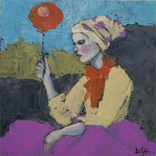 Clowning Around by Lisa Sofia, Painting for Sale on Singulart