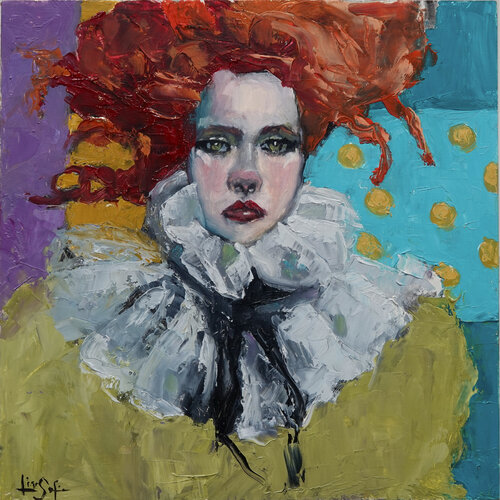 Clowning Around III by Lisa Sofia, Painting for Sale on Singulart