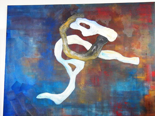 Unknown bones di Gerhard Miksch, Pittura in vendita su Singulart