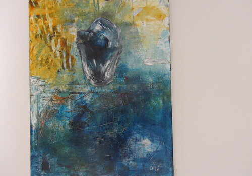 Nur ein Tropfen Leben di Gerhard Miksch, Pittura in vendita su Singulart