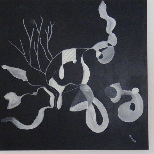 Nachts im Garten van Gerhard Miksch, Schilderij te koop op Singulart