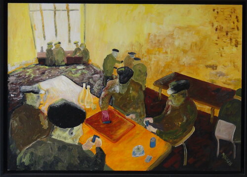 Das Kartenspiel de Gerhard Miksch, Pintura a la venta en Singulart