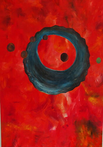 Vor dem Inferno by Gerhard Miksch, Painting for Sale on Singulart