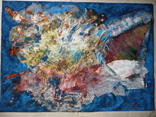 Wir blicken auf.... di Gerhard Miksch, Pittura in vendita su Singulart